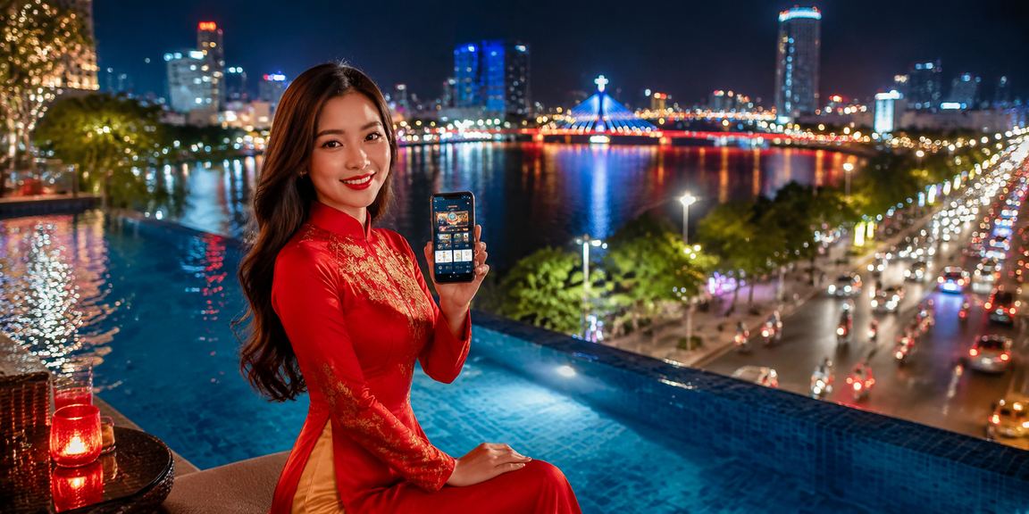 Người phụ nữ mặc áo dài tại Đà Nẵng nhận ưu đãi hoàn tiền từ mcw678