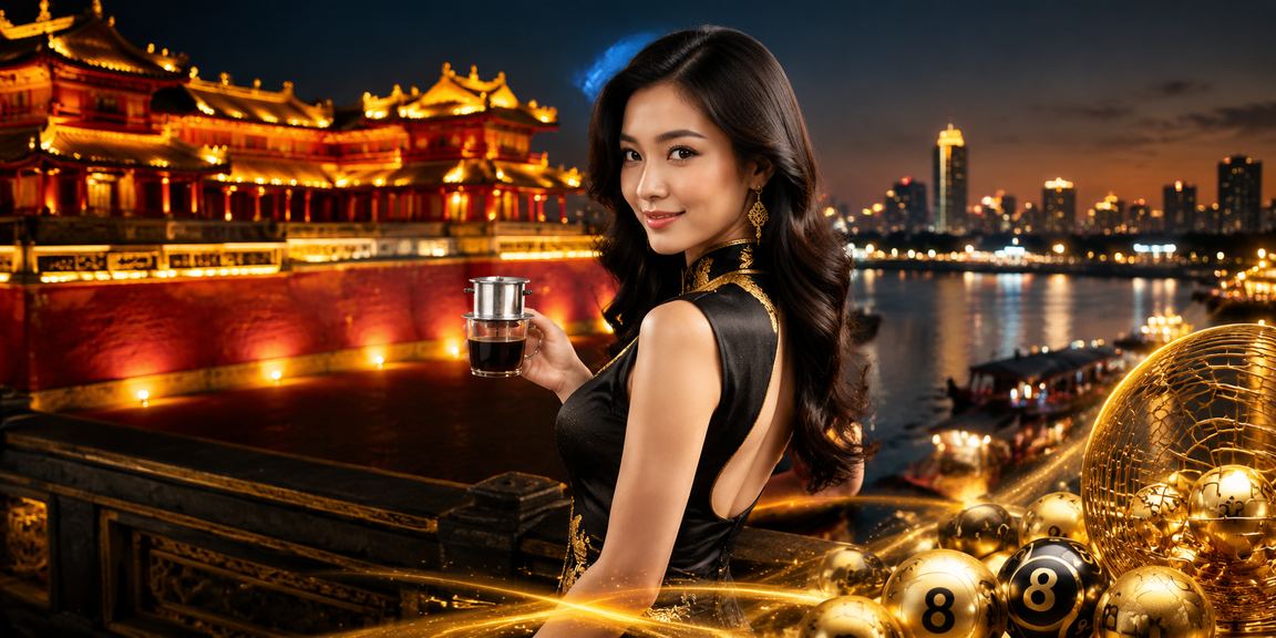 Người chơi xổ số trực tuyến tại Sài Gòn với ly cà phê buổi sáng